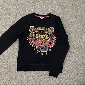 Kenzo Kids Multicolor Tiger Graphic Sweatshirt